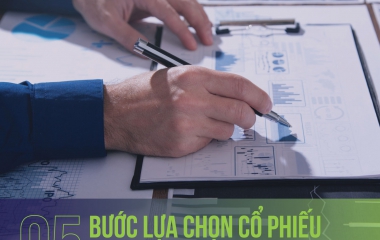 5 BƯỚC LỰA CHỌN CỔ PHIẾU THEO ĐÀ TĂNG TRƯỞNG
